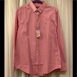 NWT Vinyard Vines men’s size M button down shirt